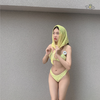 Tiny Bloom | Đồ bơi nữ ba mảnh hoa nhí vàng | DỨA BIKINI & SPORTWEAR
