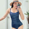 Đồ bơi nữ liền thân hai dây nhún bụng | DỨA BIKINI & SPORTWEAR
