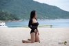 Bikini liền màu đen HOT