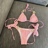 Đồ bơi nữ hai mảnh cạp thấp phối khoen | DỨA BIKINI & SPORTWEAR