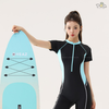 Đồ bơi nữ liền thân dáng quần lửng tay ngắn swim | DỨA BIKINI & SPORTWEAR