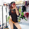 Áo lưới thể thao tay ngắn