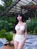 Đồ Bơi Nữ Hai Mảnh Cạp Cao Phối Lưới Nữ Tính - LAIYA BIKINI SET | DỨA BIKINI & SPORTWEAR