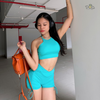 Set tập ngắn cao cấp cổ yếm - EMILI SET