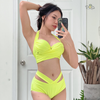Đồ bơi nữ hai mảnh cạp cao dây bụng | DỨA BIKINI & SPORTWEAR