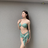 Đồ bơi nữ ba mảnh khoen ngọc | DỨA BIKINI & SPORTWEAR