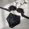 Đồ Bơi Nữ Hai Mảnh Cạp Cao Phối Lưới Nữ Tính - LAIYA BIKINI SET | DỨA BIKINI & SPORTWEAR