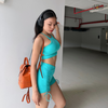 Set tập ngắn cao cấp cổ yếm - EMILI SET