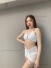 Mona Bikini Set |  Đồ bơi nữ ba mảnh kèm chân váy lưới | DỨA BIKINI & SPORTWEAR
