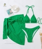 Doris Bikini Set | Đồ bơi nữ ba mảnh kèm khăn quấn đi biển ngọt ngào | DỨA BIKINI & SPORTWEAR