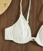 Donna Bikini Set | Đồ bơi nữ ba mảnh kèm khăn quấn đi biển ngọt ngào | DỨA BIKINI & SPORTWEAR
