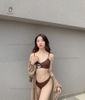 Dark Brow Bikini | Đồ bơi nữ hai mảnh basic tôn dáng | DỨA BIKINI & SPORTWEAR