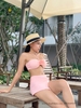 Chân Váy Ngắn Xẻ Sexy - Cover Bikini