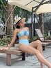 Alina Bikini Set | đồ bơi nữ hai mảnh cạp cao tặng kèm hoa rời đính áo | DỨA BIKINI & SPORTWEAR