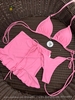 Mei Bikini Set | Đồ bơi nữ hai mảnh cạp thấp quần nhún hack dáng kèm chân váy | DỨA BIKINI & SPORTWEAR