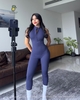 Đồ Liền Dài Thể Thao Gym - Yoga - Jumpsuit Dài Dây Kéo Tôn Dáng