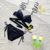 Đồ bơi nữ hai mảnh cạp thấp gọng chéo nâng ngực | DỨA BIKINI & SPORTWEAR
