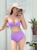 Bikini 2M cạp cao Tím