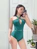Đồ bơi nữ liền thân dây soắn | DỨA BIKINI & SPORTWEAR