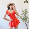 Đồ bơi nữ liền thân dáng váy che khuyết điểm | DỨA BIKINI & SPORTWEAR