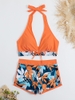 Sporty Bikini | Đồ bơi hai mảnh quần đùi kiểu áo cột cổ | Dứa Bikini & Sportwear