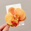 Kẹp tóc hoa lan xinh xắn, phụ kiện cho nàng đi biển xinh PK030
