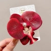 Kẹp tóc hoa lan xinh xắn, phụ kiện cho nàng đi biển xinh PK030