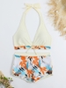 Sporty Bikini | Đồ bơi hai mảnh quần đùi kiểu áo cột cổ | Dứa Bikini & Sportwear