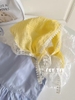 Khăn turban phối ren hoa hình tam giác thời trang nữ tính