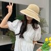 Nón cói mềm viền ngọc