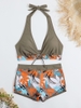 Sporty Bikini | Đồ bơi hai mảnh quần đùi kiểu áo cột cổ | Dứa Bikini & Sportwear