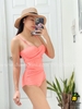 Đồ bơi nữ liền thân dáng cup ngang nhún bụng nhiều màu | DỨA BIKINI & SPORTWEAR