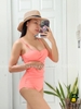 Đồ bơi nữ liền thân dáng cup ngang nhún bụng nhiều màu | DỨA BIKINI & SPORTWEAR