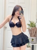 Bikini 2M áo nơ ngực mix váy