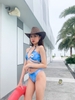 Bikini 3 mảnh váy lưới sexy