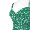 Hebe Bikini | Đồ bơi nữ liền thân hoa nhí màu xanh | DỨA BIKINI & SPORTWEAR