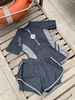 Đồ bơi nữ hai mảnh tay ngắn mix cùng quần đùi hai lớp | DỨA BIKINI & SPORTWEAR