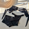 Đồ Bơi Nữ Ba Mảnh Khoen Tròn Quyến Rũ- VIBE BLACK SET | DỨA BIKINI & SPORTWEAR