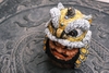 Daruma Doll-Lion Dance-Yellow