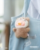 LuLu the Piggy Animal Party - Puppet Show  PVC Face Plush Keychain
