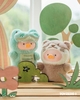 LuLu the Piggy Animal Party - Puppet Show  PVC Face Plush Keychain