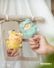 LuLu the Piggy Animal Party - Puppet Show  PVC Face Plush Keychain