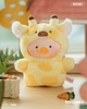 LuLu the Piggy Animal Party - Puppet Show  PVC Face Plush Keychain