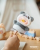 LuLu the Piggy Animal Party - Puppet Show  PVC Face Plush Keychain