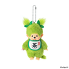 Matcha Monchhichi Keychain (Girl)