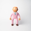 Mr. Nobodies Vinyl Fish Head - Blue and Pink Glass