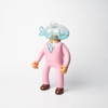 Mr. Nobodies Vinyl Fish Head - Blue and Pink Glass