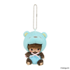 Monchhichi Animal Babychic SS Big Face Keychain Bear