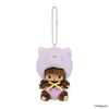 Monchhichi Animal Babychic SS Big Face Keychain Bear