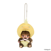 Monchhichi Animal Babychic SS Big Face Keychain Bear